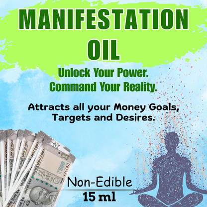 Manifestation Oil, Dropper Manifest your desires with this powerful ritual oil.