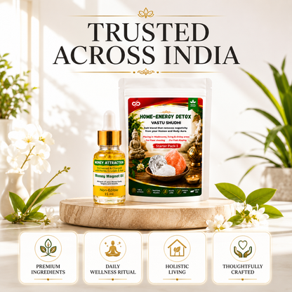 Home Energy & Prosperity Pack – Money Magnet Oil & Home Energy Detox