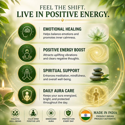 Positivity Oil – Charged & Enchanted Oil for Emotional Balance & Positive Energy | 15ml