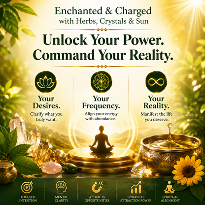 Money Magnet Oil – Charged & Enchanted Oil to Attract Wealth, Luck & Abundance | 12ml