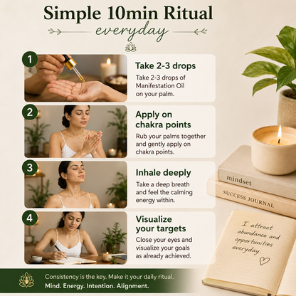 Money Magnet & Manifestation Oil Duo – Full Moon Charged Ritual Combo | 15ml + 15ml