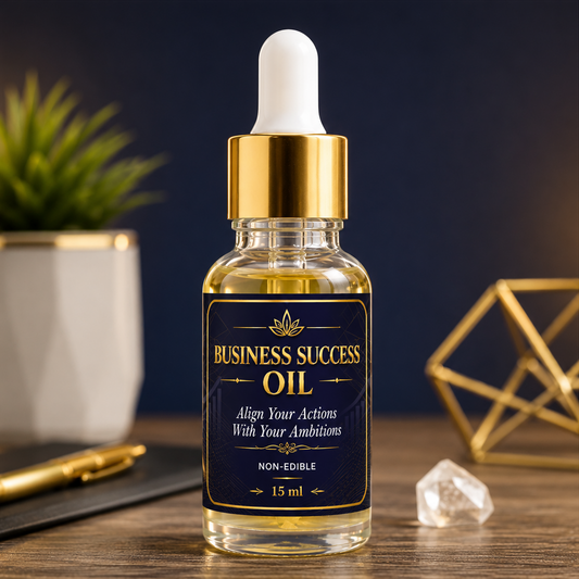 Business Success Oil – Charged & Enchanted Oil for Focus, Confidence & Growth