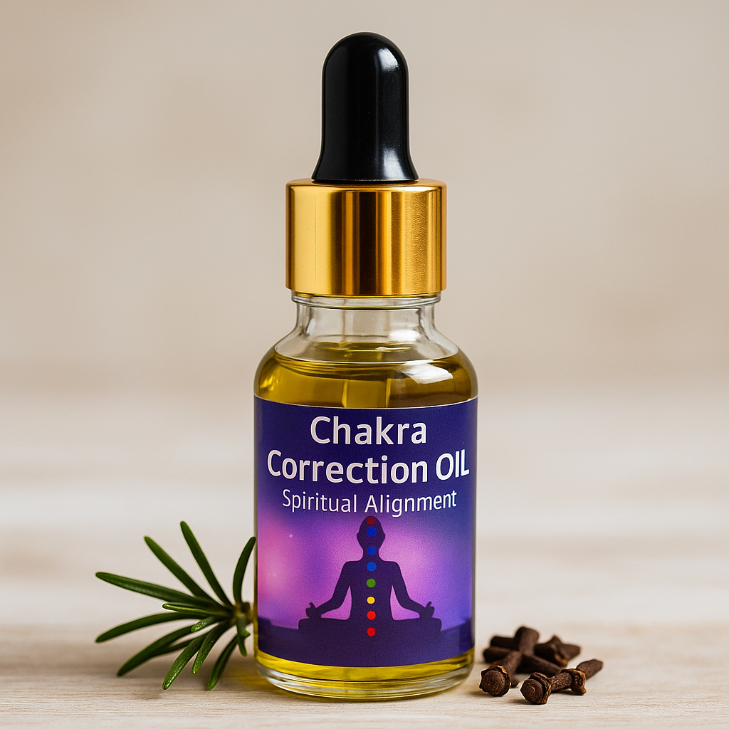 Chakra Correction Oil – Realign Mind, Body & Spirit Naturally