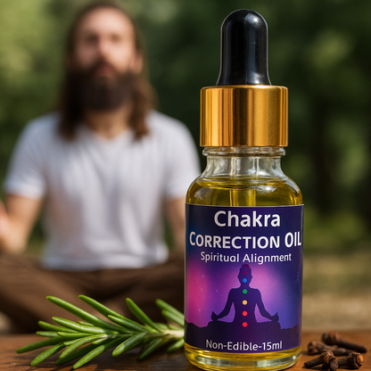 Chakra Correction Oil – Realign Mind, Body & Spirit Naturally